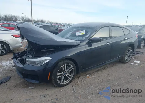 2018 BMW 640I Gran Turismo xDrive z USA, uszkodzony, nr VIN WBAJV6C58JBJ99656